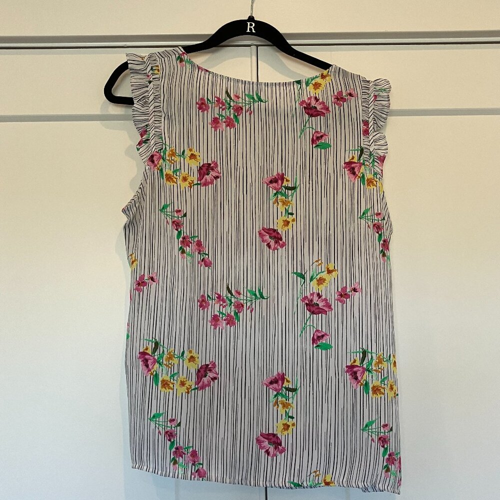 Elle Floral cap sleeve Top